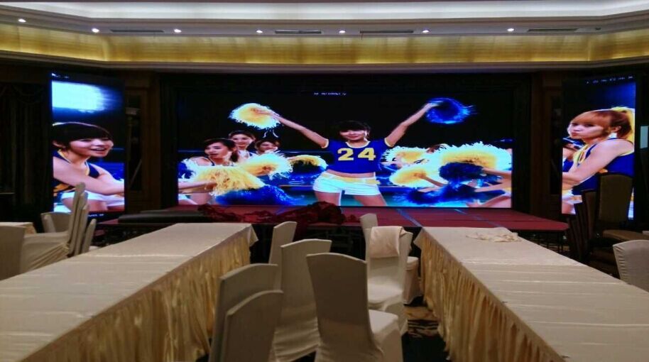 梁平名豪酒店P(guān)4室內(nèi)全彩顯示屏